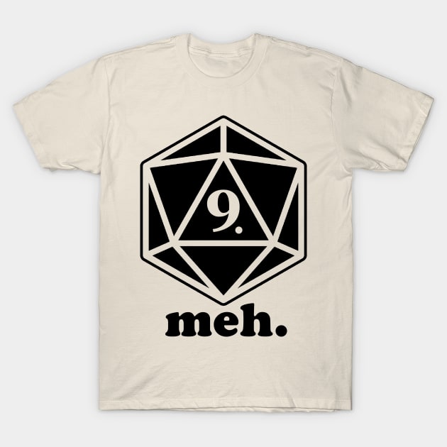 Meh T-Shirt by Fighter Guy Studios